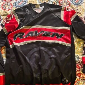 Raven Black and Red Racing Jersey